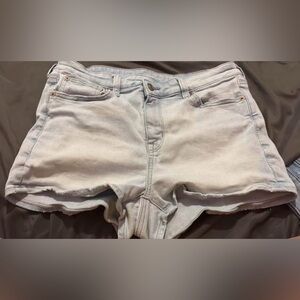 American Eagle Outfitters Light Wash Jean Shorts